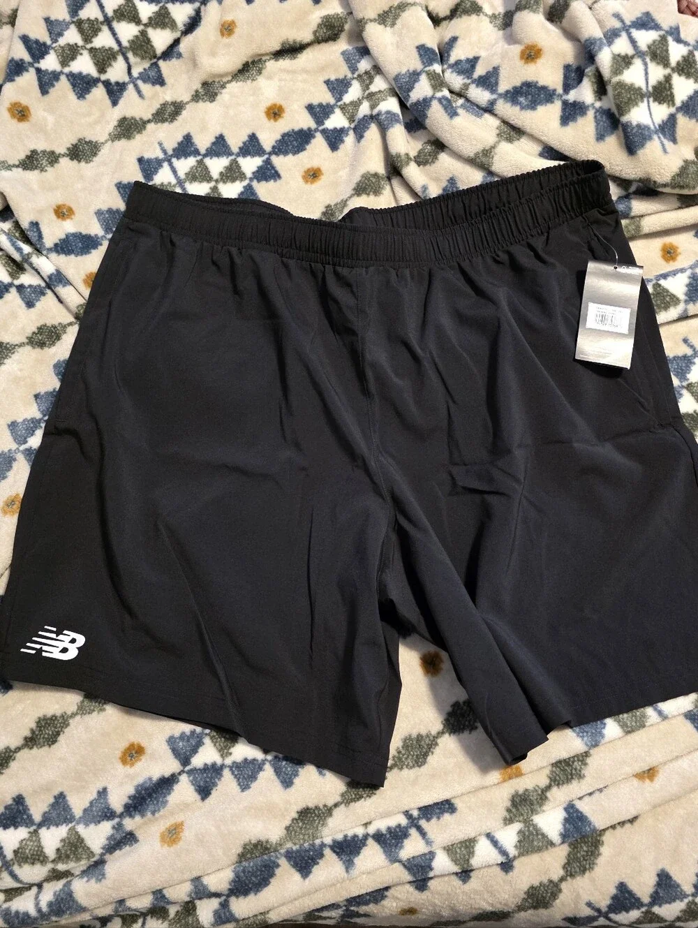 New Balance Men’s Black Athletic Training Shorts NWT
